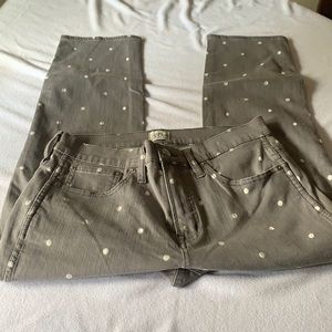 J Crew vintage cropped jean